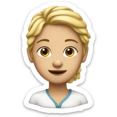 een meisje sticker