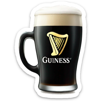 Guinness with Logo  sticker