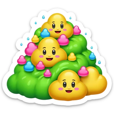 Puking barf sick sticker