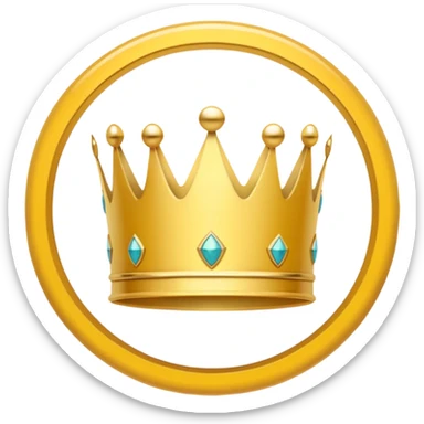 A yellow crown icon centered on a pale yellow circle, with a small ‘Pro’ tag  sticker