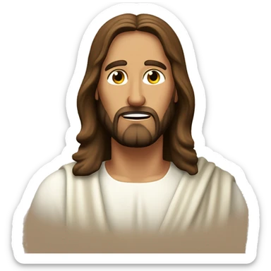 As Jesus said, turn the other cheek after being hit sticker