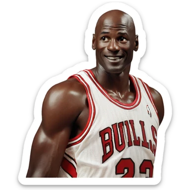 Michael Jordan sticker