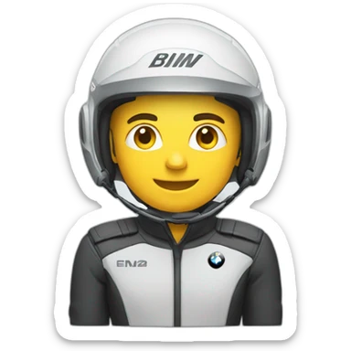 BMW assistance sticker