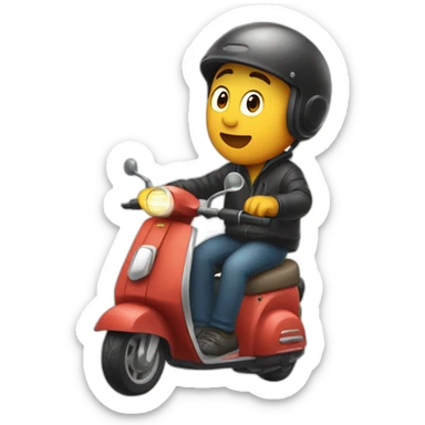 KAZRAÓKE SINGING smule on his scooter sticker