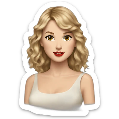 Taylor Swift Evermore sticker