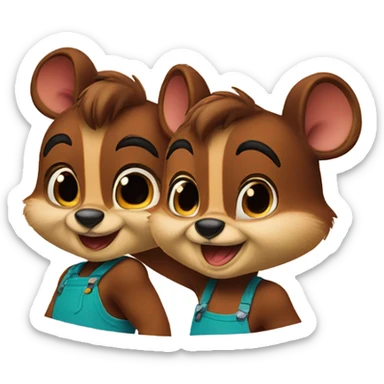 chip n dale sticker