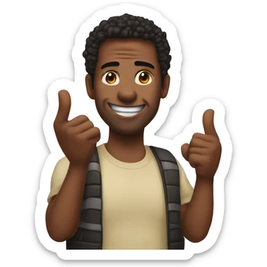 I would like the same picture as this but thump up sticker