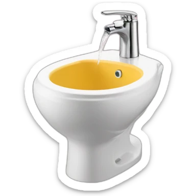 flamigo bidet sticker