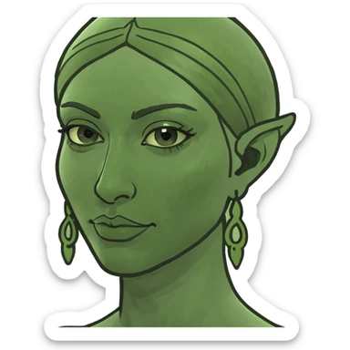 Goddess of life sticker