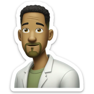 will smith pickle rick sticker