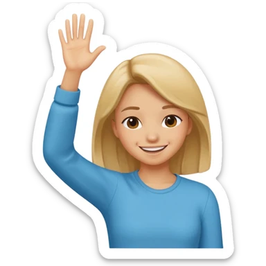 girl doing dab  sticker