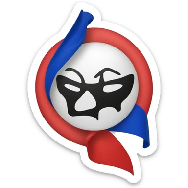 Bandera pride redonda  sticker