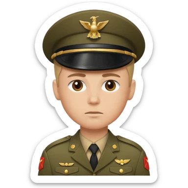 человек солдат sticker