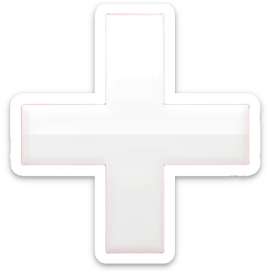 red cross icon sticker