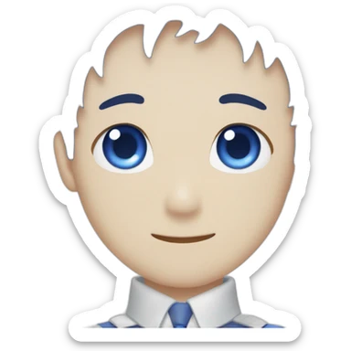 Super Junior blue sapphire sticker