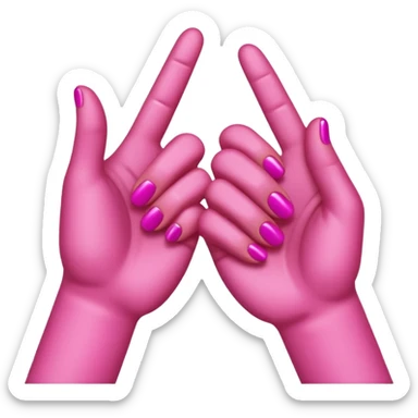 Pinky promise emoji  sticker