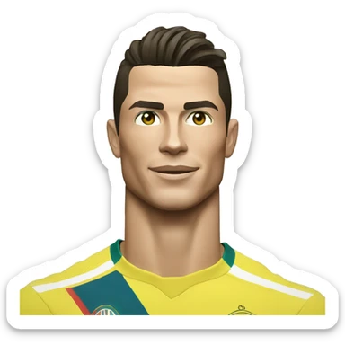 Cristiano Ronaldo champions sticker