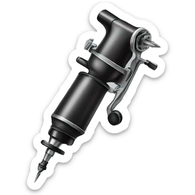 tattoo machine sticker