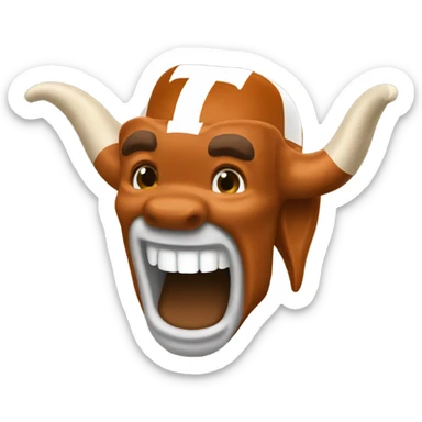 Texas longhorns hookem sticker