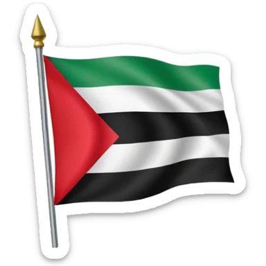Drapeau palestine sticker
