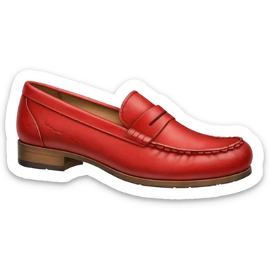 swollen foot inside a loafer that is too small, tight, painful for the foot  sticker