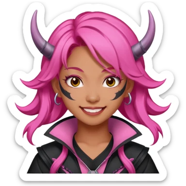 Zoey of KPOP Demon Hunters sticker