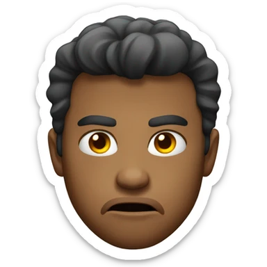 29 year old man angry sticker