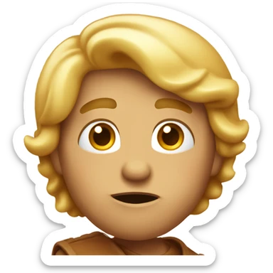 Un caramelo llorando  sticker