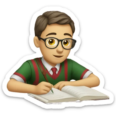 Studying Hungarian  sticker