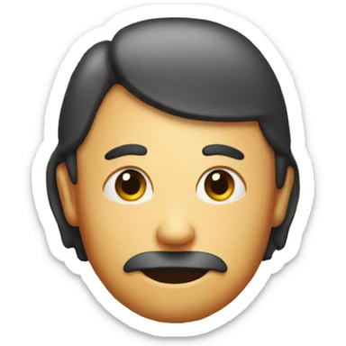 a single beef patty sticker