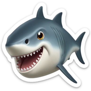 Tiburón fachero sticker