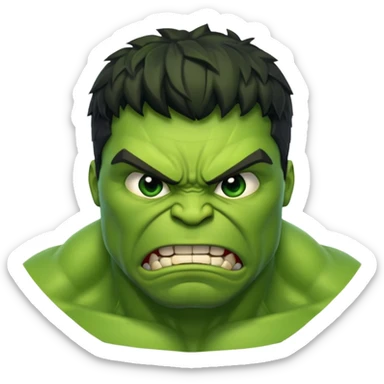Make Hulk Saying Noob sticker