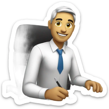 I have just finished my report sticker