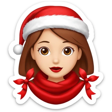 gere uma rena de natal sticker