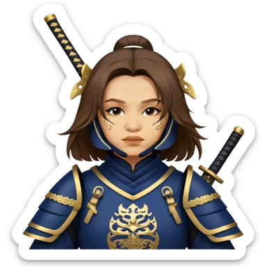 Samurai Strategist sticker