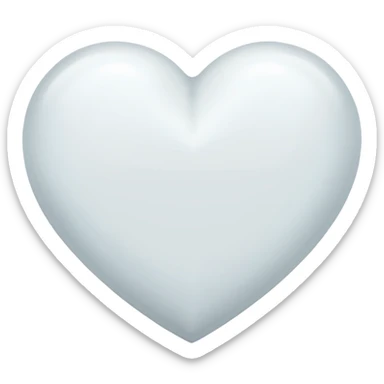 Change the color of this 💔 heart to white  sticker