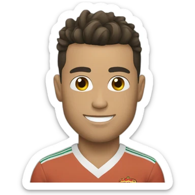 Ronaldo qui fait sui sticker