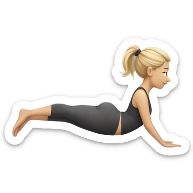 Pilates girl  sticker