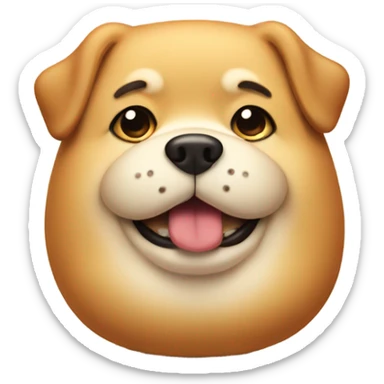 fat dog bread sticker