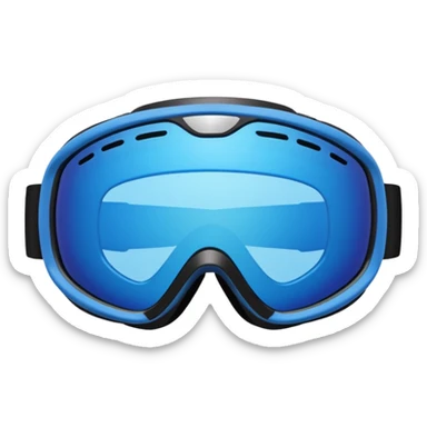 ski goggles sticker