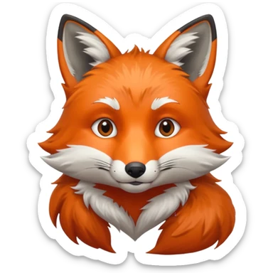 old fox ong sticker