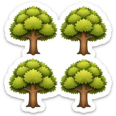oak besoms sticker