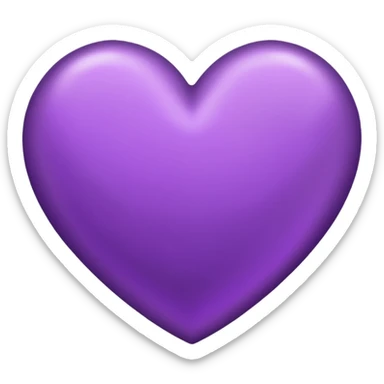 Purple heart  sticker