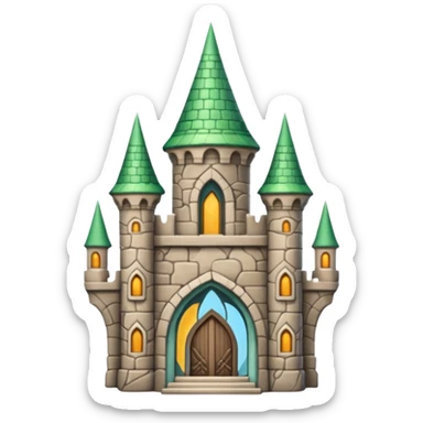 elf castle sticker