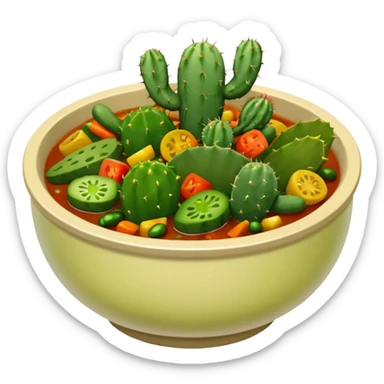 guisado de nopales sticker