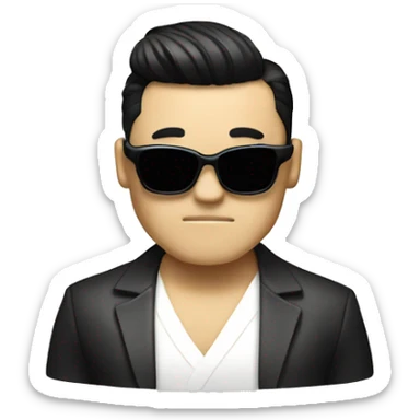 gangnam style psy sticker