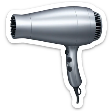 hair dryer emoji sticker