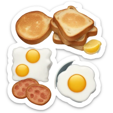 English Breakfast sticker