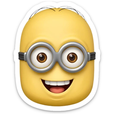 Minion sticker