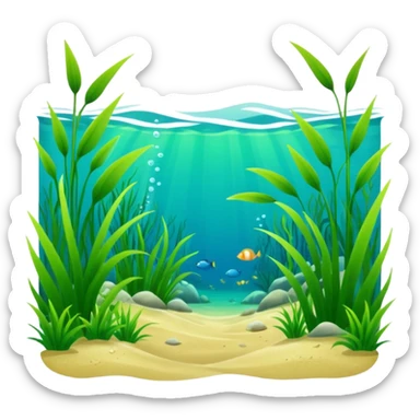 Seagrass Meadow sticker